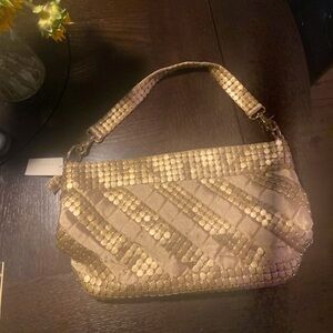 Gold Shih Shih Tote Bag NWT